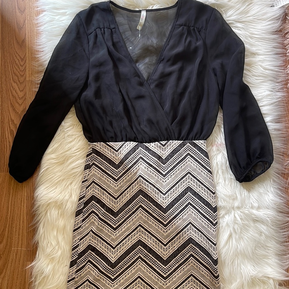 Surplice Bodycon Dress - Picture 1 of 1